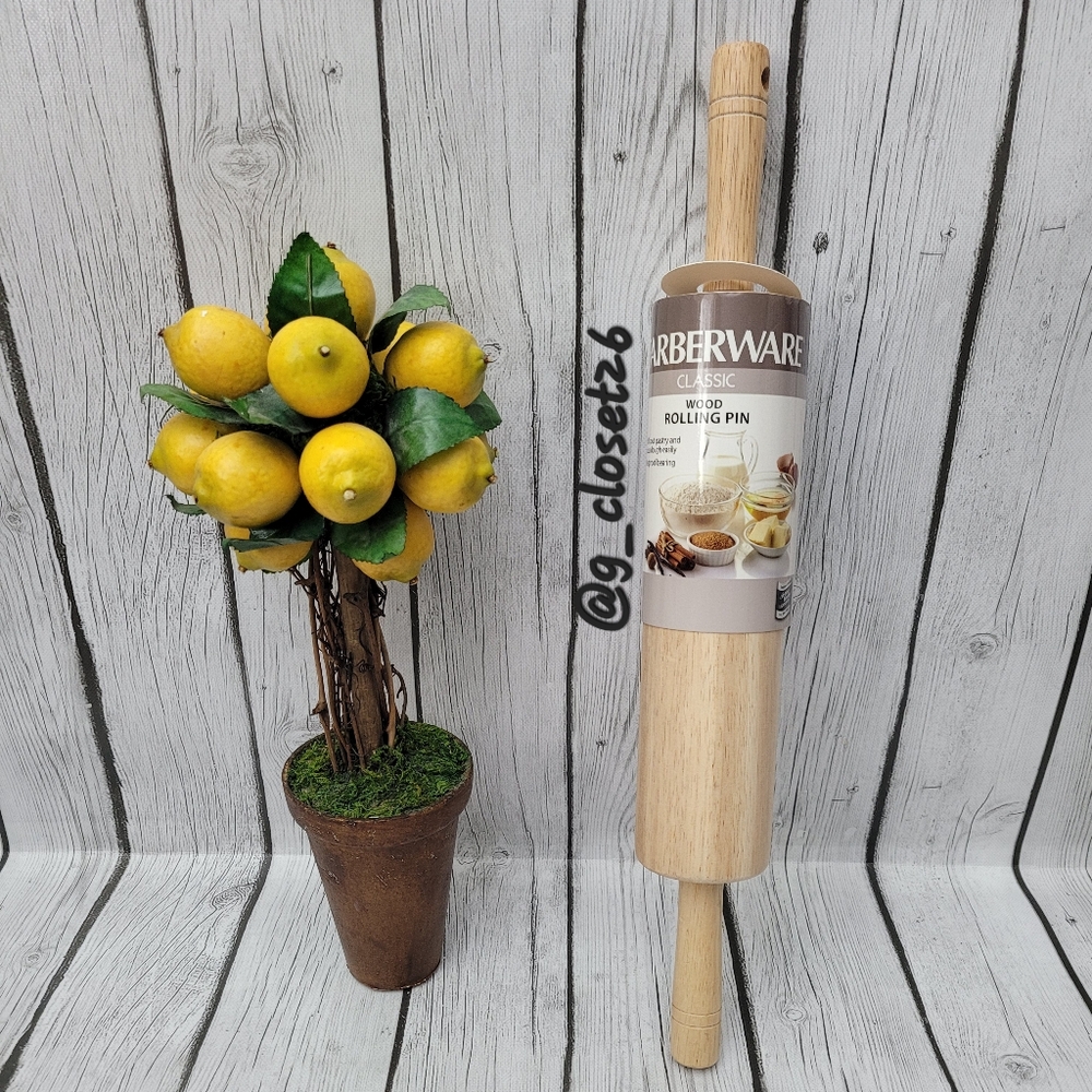 New Farberware Wooden Rolling Pin